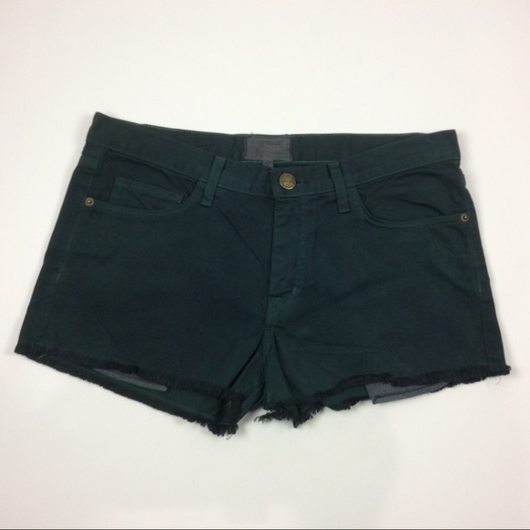 Current/Elliot | Boyfriend Short Green - Picture 1 of 5